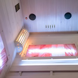 Sauna fińska 2 osobowa wysokotemperaturowa 3,5KW Harvia 120x120 cm Lark1-WD