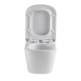 Zestaw podtynkowy stelaż CERSANIT MITO 40 MECH + miska VIVA-WH-02 + przycisk ENTER II chrom