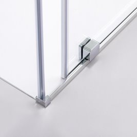 Kabina prysznicowa prostokątna drzwi rozsuwane narożna szkło 8 mm 120x90 cm ASTRA-CH-A-120+B90+E