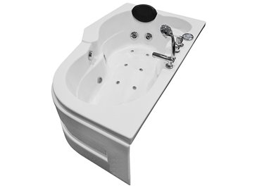 Wanna z hydromasażem asymetryczna 150x92 cm MO-0207