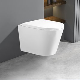 Biała miska wc wisząca Rimless Prima Tornado PRIMA-WH-TR-02 Hydrosan