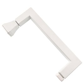 Biała kabina prysznicowa prostokątna drzwi uchylne 120x80 KZ02D