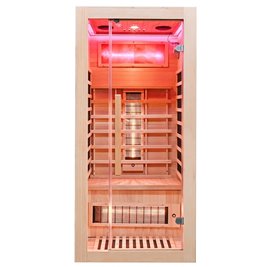 Sauna na podczerwień 2-osobowa 90x90 cm grzejniki kwarcowe i karbonowe Alta1 Infrared