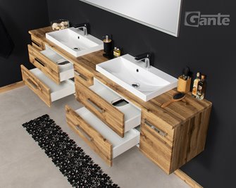 Szafka wisząca z umywalką 210/39/C2 seria Fokus NE