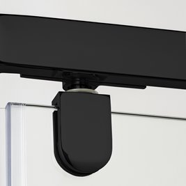 Kabina półokrągła 90x90 K-0469 New Komfort Black New Trendy