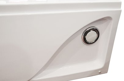 Wanna z hydromasażem asymetryczna 170x115 cm prawa MO-0205