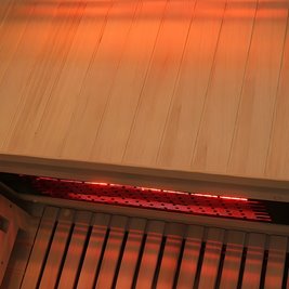 Sauna Combo na podczerwień + fińska 5-osobowa 150x150 cm Moss1 6KW