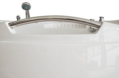 Wanna z hydromasażem narożna prawa 135x135 cm MUS-1085