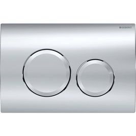 Zestaw podtynkowy stelaż GEBERIT DUOFIX + miska FLOW-WH-TR-02 + przycisk DELTA 20 chrom