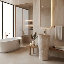 Umywalka wolnostojąca ceramiczna Blanka Savana Mat Rea