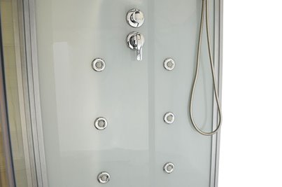 Sauno kabina prysznicowa prostokątna 180x110 cm MO-1752W LEWA TRIO