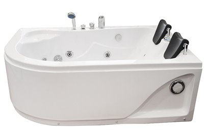 Wanna z hydromasażem asymetryczna 170x115 cm prawa MO-0205