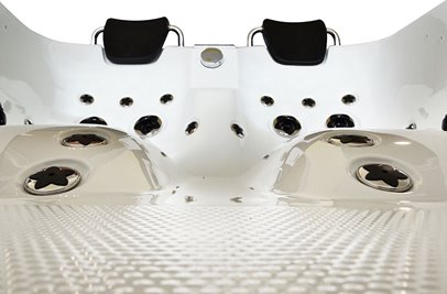 Wanna spa z hydromasażem asymetryczna 180x122 cm MUS-1062 PRAWA