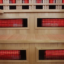 Sauna Combo na podczerwień + fińska 6-osobowa 200x160 cm Helsi2 8KW