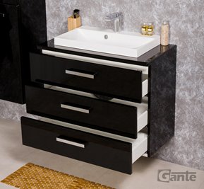 Szafka wisząca z umywalką 80/39/3 FKS seria Fokus C