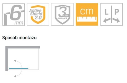 Czarny parawan nawannowy ruchomy 90x140 cm P-0040 New Soleo Black New Trendy