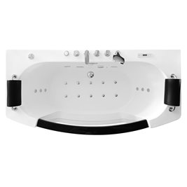 Wanna spa z hydromasażem przyścienna 170x85 cm MO-0075 zdjęcie 2