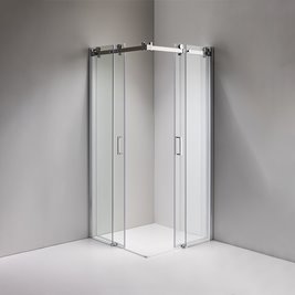 Kabina prysznicowa 90x90 kwadratowa drzwi rozsuwane ZBD-9063