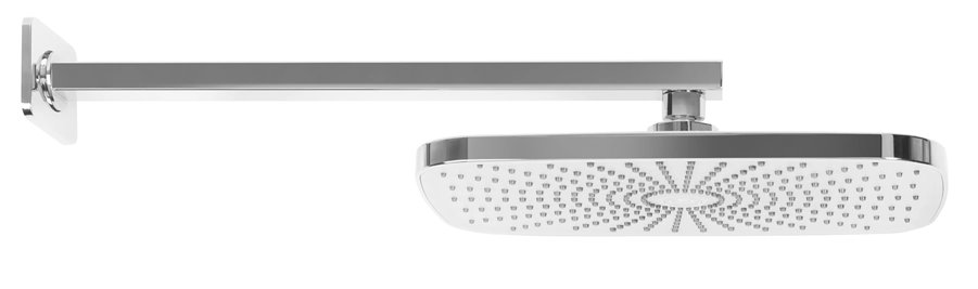 Chromowany zestaw prysznicowy podtynkowy Moby Rea