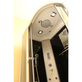 Kabina prysznicowa z hydromasażem i sauną 120x80 7106S Lewa