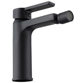 Czarna bateria bidetowa Argus Rea