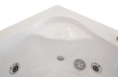 Wanna z hydromasażem asymetryczna 170x115 cm prawa MO-0205