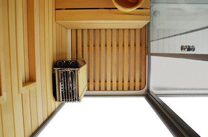 Sauno kabina prysznicowa prostokątna 180x110 cm MO-1752W LEWA TRIO