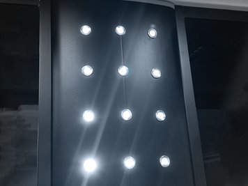 Prostokątna kabina z hydromasażem 150x83 cm MO-02005B