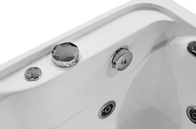 Wanna z hydromasażem i parawanem 150x78 cm MO-0062-150 Prawa