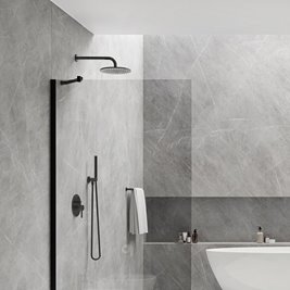 System prysznicowy podtynkowy SYSY18BL Omnires Y czarny