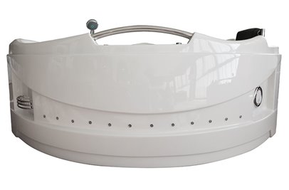 Wanna z hydromasażem narożna prawa 135x135 cm MUS-1085