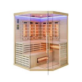 Sauna na podczerwień 150X150X200CM MO-EA3CR Infrared Mazur