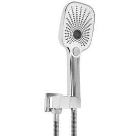 Chromowany zestaw prysznicowy podtynkowy Moby Rea