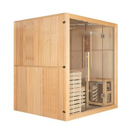 Sauna sucha fińska piec 6 KW Harvia BC60 + kamień solny 180X160X200CM MO-EA4S Mazur