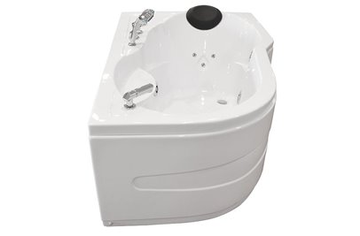 Wanna z hydromasażem narożna 150x100 cm MO-0202