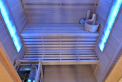 Sauna sucha fińska piec 8 KW Harvia BC80 + kamienie solne 180X160X200CM MO-TS4B Mazur